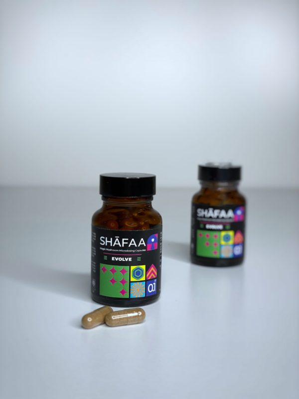 Shafaa Evolve Magic Mushroom Microdosing Cognition Capsules Shafaa Evolve Magic Mushroom Microdosing Cognition Capsules