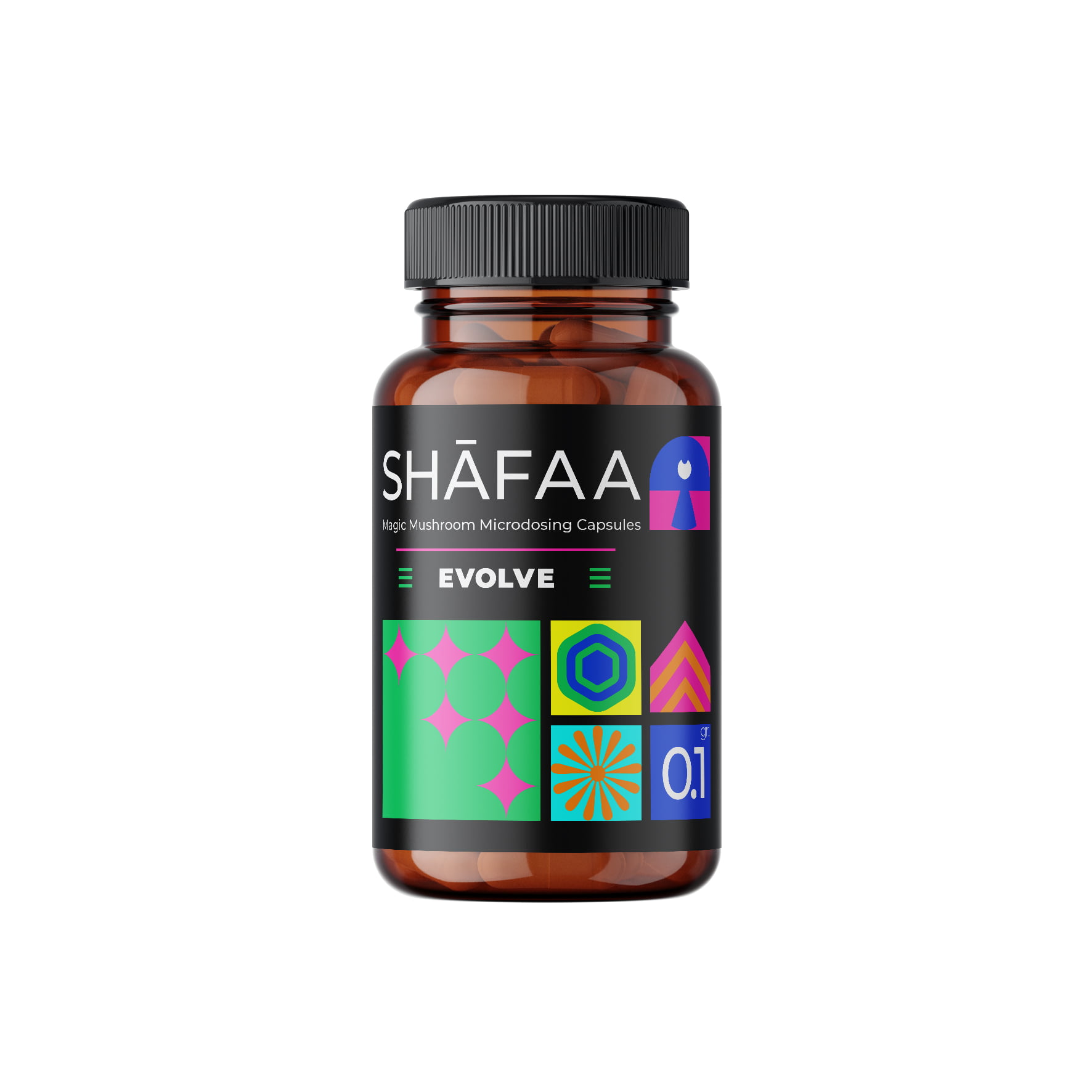 Shafaa Evolve Magic Mushroom Microdosing Cognition Capsules Shafaa Evolve Magic Mushroom Microdosing Cognition Capsules